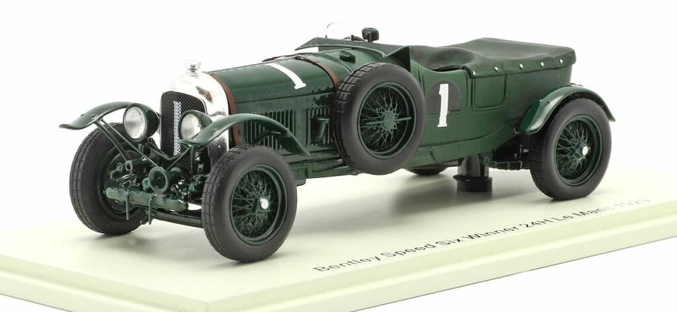 Spark 43LM29 Bentley Speed Six Winner Le Mans 1929 - Barnato/Birkin 1/43 Scale - Image 3 of 4
