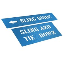 Beschriftungs Set 2 für US HMMWV Aufkleber Sticker 22x2,4cm 15,5 x 8,9cm #A4910