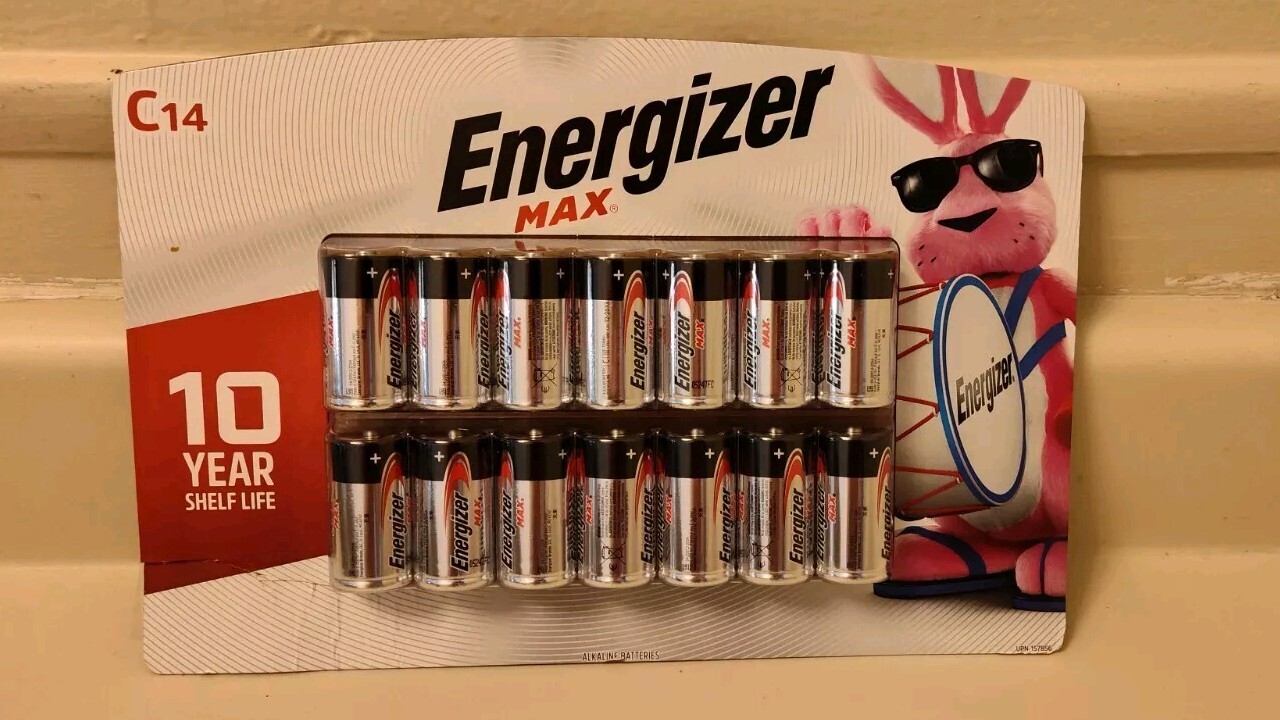 Energizer Batteries Max C, New Open Box-image