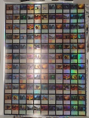 Magic The Gathering: Commander Masters - Uncut Sheet Rares and Mythics Foil