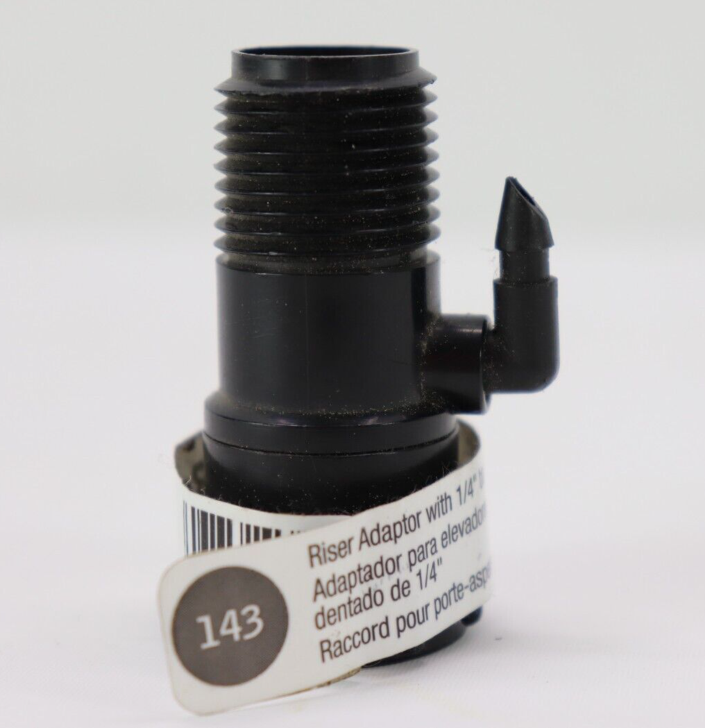 Rain Bird 1/2 in. FPT x 1/2 in. MPT x 1/4 in. Barbed End Riser Adapter at Tractor Supply Co Rain Bird 1/2 in. FPT x 1/2 in. MPT x 1/4 in. Barbed End Riser Adapter at Tractor Supply Co