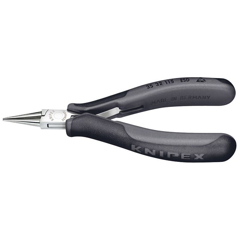 Knipex Knipex 35 32 115 ESD 115mm Round Jaw Antistatic Pliers