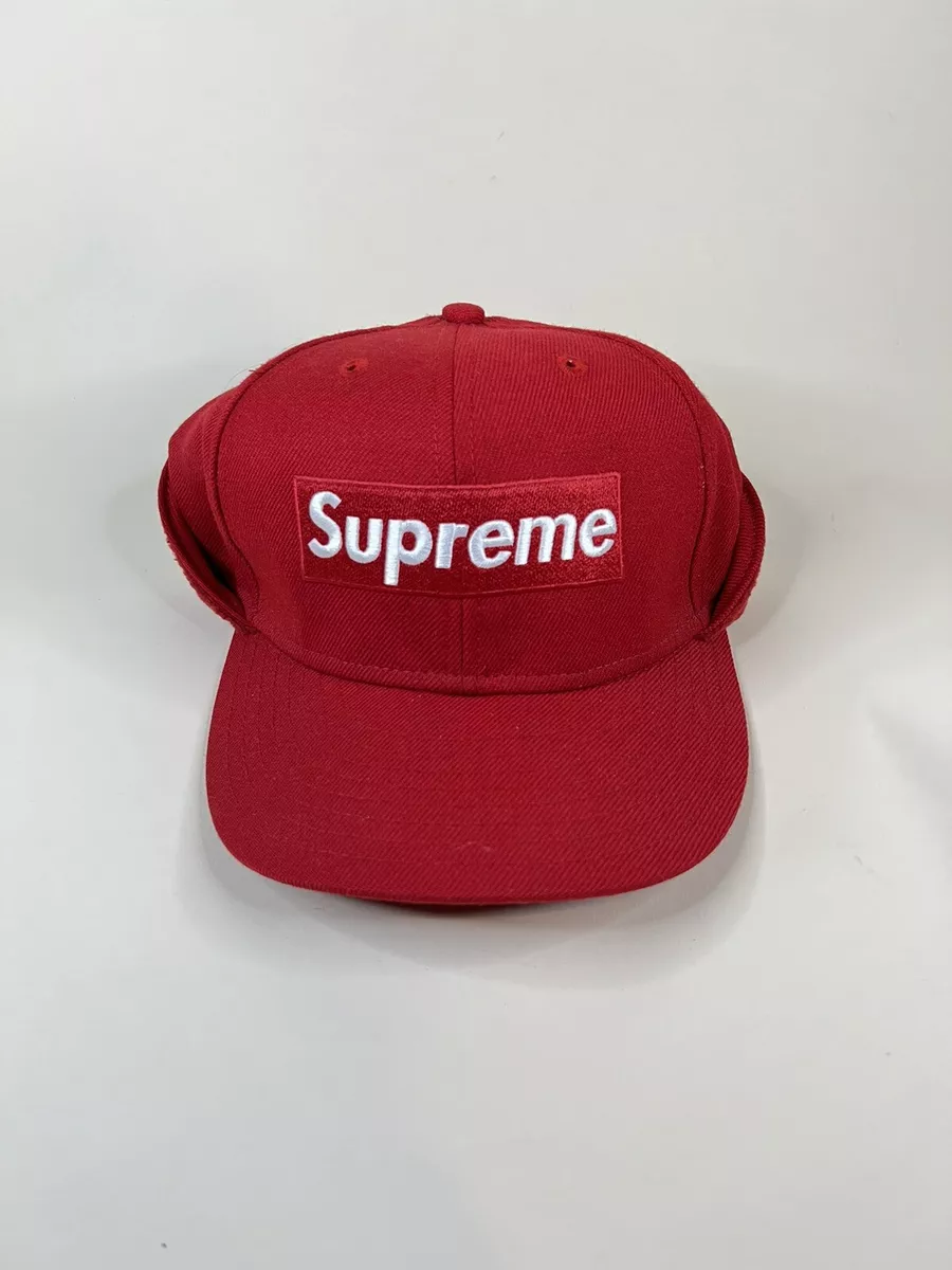 Supreme New York F/W 2008 World Famous New Era Box Logo Fitted Cap Hat 7 1/8