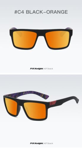 Men and Women Square frame Fashionable retro polarized sunglasses glasses 983-4