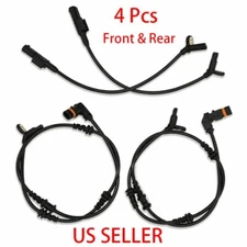 4 x Front Rear ABS Wheel Speed Sensor For 06 2007-2011 Mercedes-Benz ML350 R350
