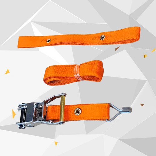 E-track Ratchet Tie Down Strap for 1:14 1:10 RC Crawler Car Trailers Trucks Vans - Picture 18 of 31