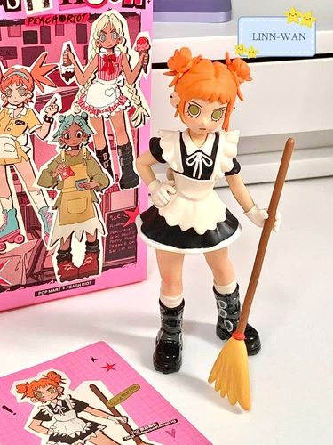 Genuine POP MART Peach Riot Rush Hour Series Blind Box Figure- Gigi HouseKeeping