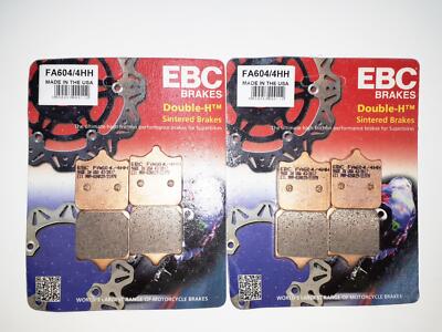 2 X EBC Goldstuff Sinter Bremsbeläge FA604/4HH