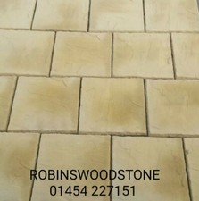 Concrete Paving Slabs in Cotswold Buff 22 x 600 x 600 (DELIVERY EXCEPTIONS)
