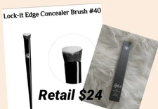 KAT VON D: Lock-It Edge Concealer Brush #40 - NEW - 100% Authentic 