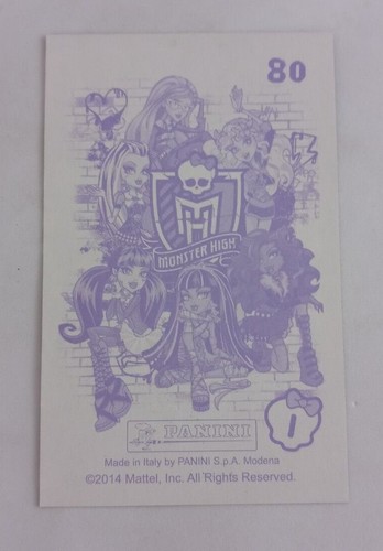 2014 pegatinas Panini We Are Monster High (elige tu pegatina) - Imagen 149 de 345
