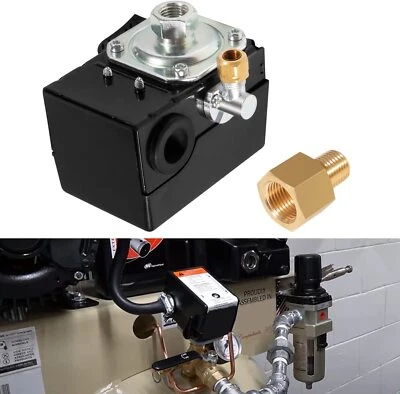 DR-AUTO 23474661-C Pressure Switch 95-125 Psi Air Compressor Part for INGERSOLL RAND