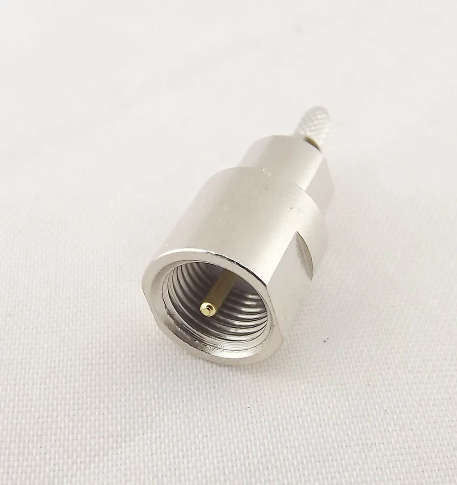 1pcs FME Male Plug Straight Crimp for RG174 LMR100 RG316 Cable RF Connector - Image 4 of 4