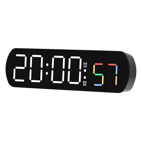 Digital Alarm Clock Timer Temperature Date Dual Alarm LED Desktop Table Clock - Picture 15 of 16