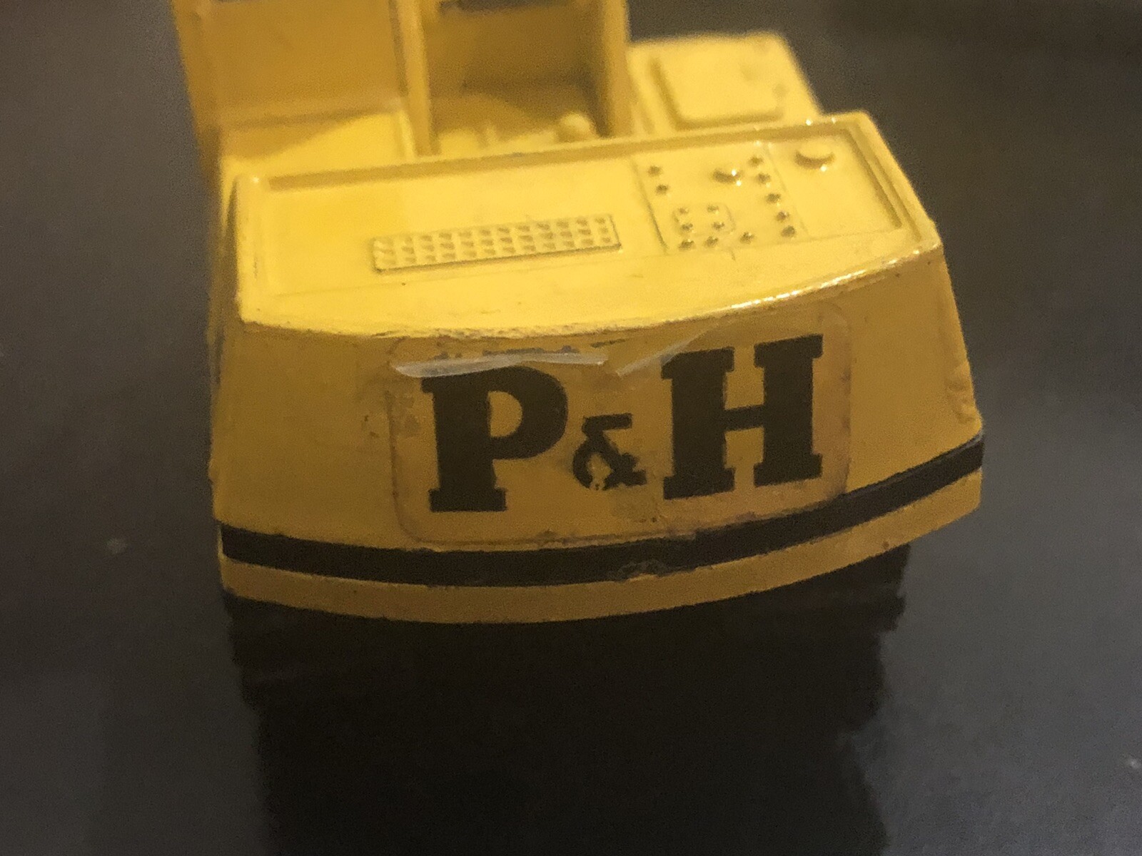 RW Ziss Model P&H Hydraulic Excavator Hoe & Shovel - 1:50 - Rare - Diecast Boxed