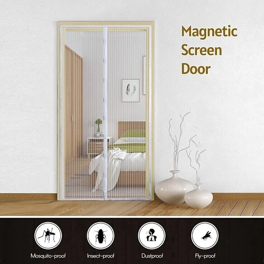Zanzariera da letto Protezione dagli insetti 190x210x240cm bianco