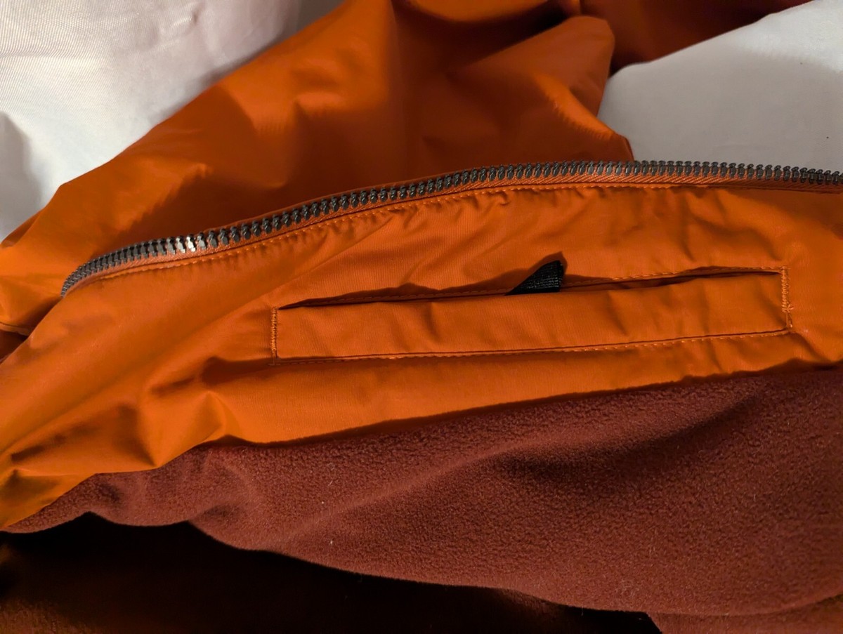 Men's Timberland Orange Jacket Weathergear Size L/G Large L