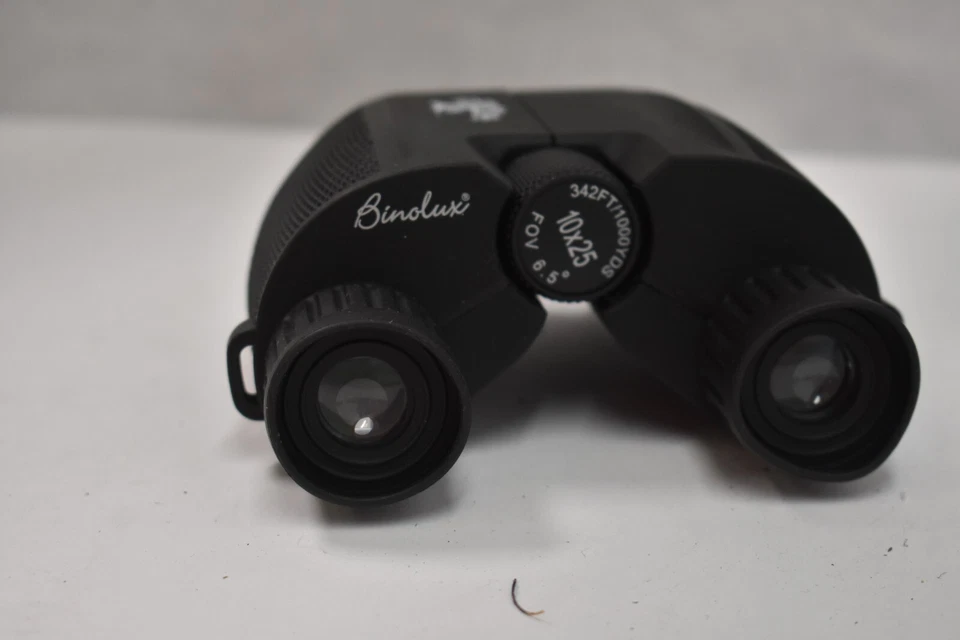 Binolux Infinite Binoculars 5040 Porro Prism 10 x 25 Black Viewing BRANDED - Image 4 of 4