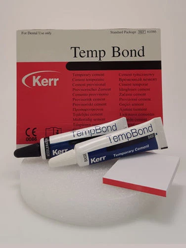 Kerr Temp-Bond STD Temporary Dental Cement 50g Base 15g Accelerator Mixing Pad - Image 4 of 4