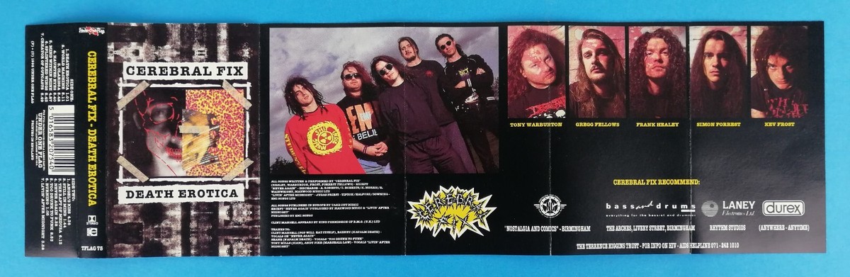 欧CD Cerebral Fix Death Erotica  CDFLAG75 Under One Flag /00110 Cerebral Fix – Death Erotica – CD (Album), 1992 [r5843893