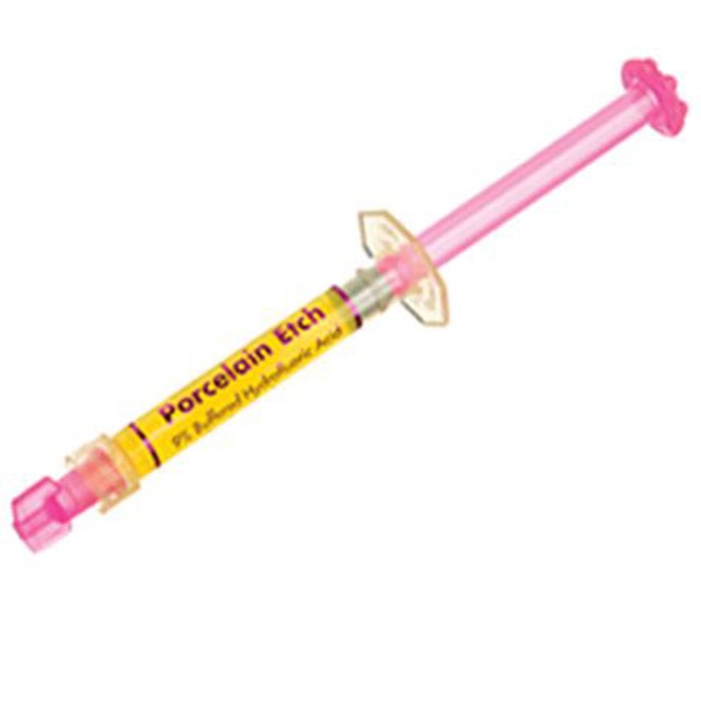 Two (2) Syringes PORCELAIN ETCH GEL 9 Hydrofluoric Acid Ultradent Dental eBay