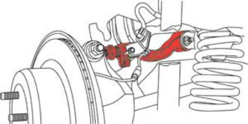 SPC 72450 Adj Rear Camber Arm Fits 13-15 Lexus IS250 IS350 GS350 RC350 - Single - Image 2 of 2