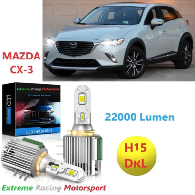 Luci Diurne A LED Per Auto | Set 2 Luci Super Luminose 8 LED Bianchi - Impermeabili E Multifunzione Per Maggiore Sicurezza