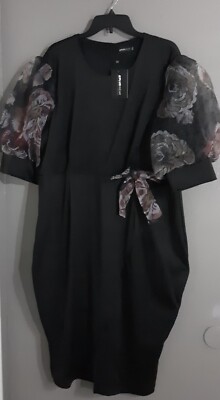 New-WOMAN'S XPLUSWEAR SHORT SLEEVE/ZIPPER BACK CAREER/COCKTAIL DRESS.SZ SZ  3XL | eBay