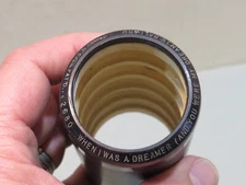 Vintage Thomas Edison Blue Amberol Cylinder Record 2650 When I Was A... 1915