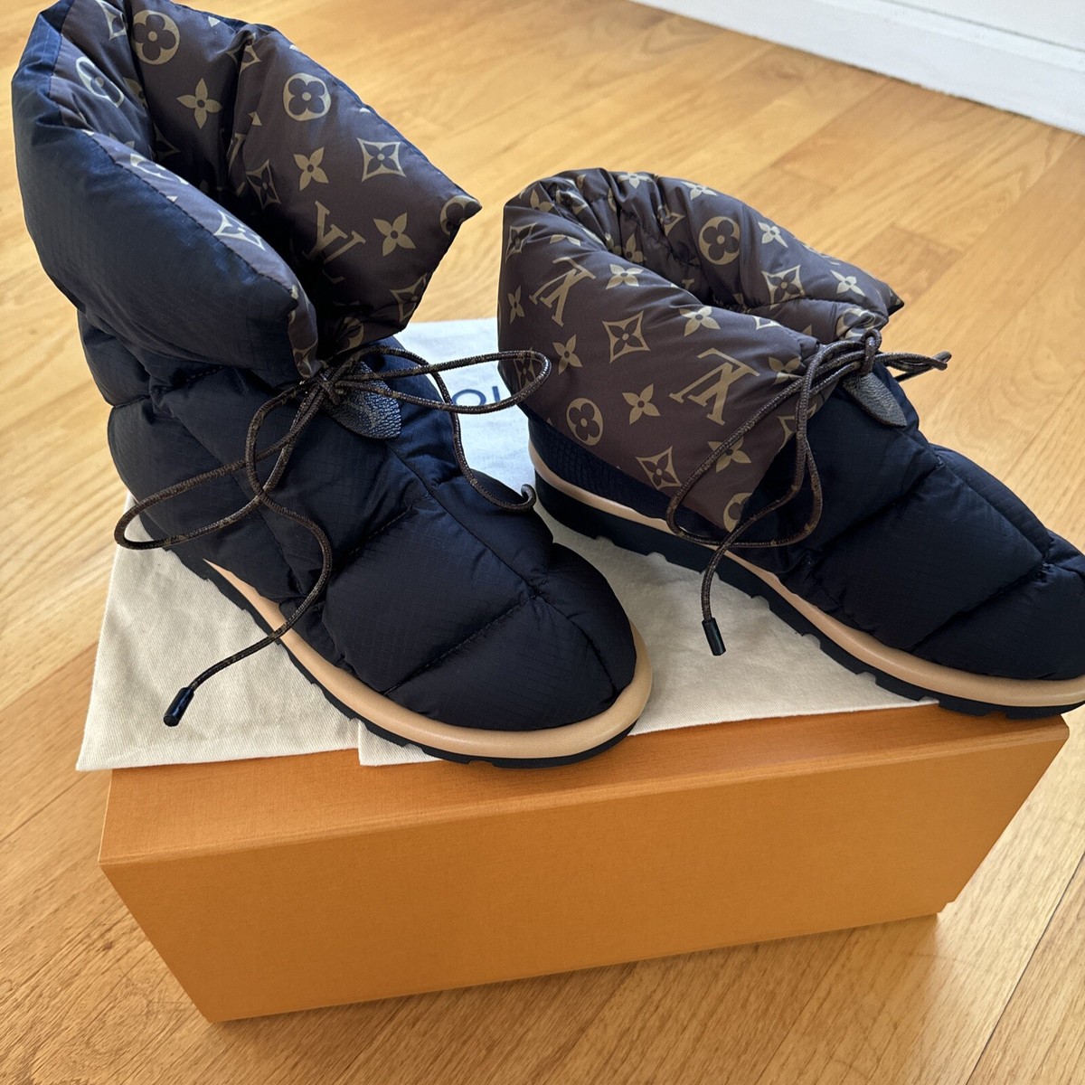 Pillow Boots Lv Puffer Boots Louis Vuitton Boots Size 40 EU