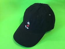 DISNEY MICKEY MOUSE Kids Boys Snapback Hat One Size Velvet Cotton Black NEW
