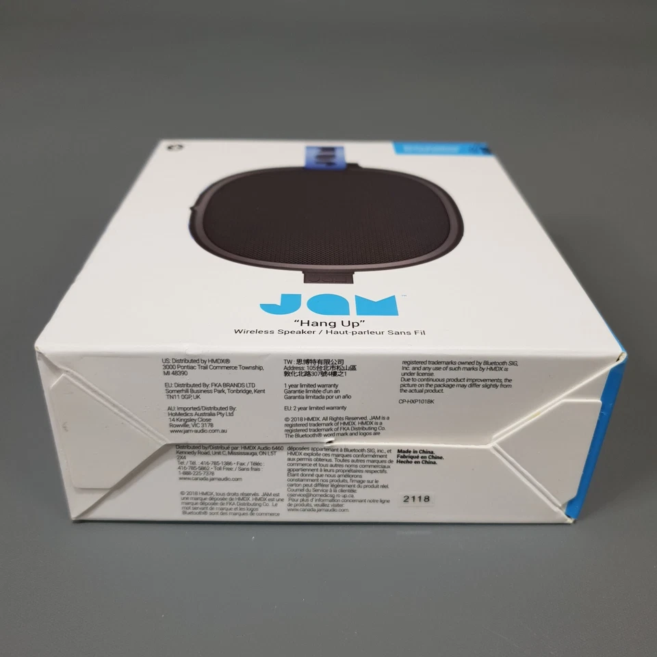 Jam повесить вверх Bluetooth колонки водонепроницаемый портативный черный липкий подушечка для стекла - Изображение 4 из 4