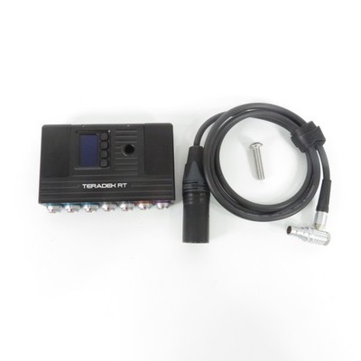Teradek RT MDR.X Three Axis Lens Control Receiver Bluetooth w/ XLR Power Cable