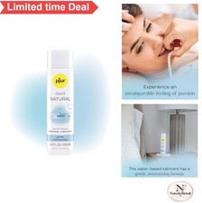 Water Based Personal Lubricant 3.4 fl oz For Sensitive Skin Latex Condom Safe