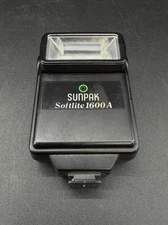 Sunpak Softlite 1600A Automatic Exposure Control Flash 650-161 Working
