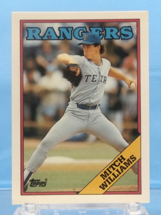 1988 Topps Tiffany #26 - Mitch Williams - Texas Rangers - Near Mint