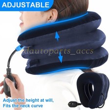 Cervical Neck Traction Device Collar Brace Support Pain Relife Stretcher Therapy