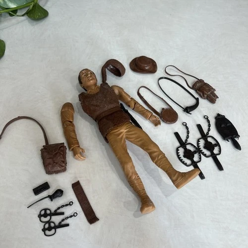 Vintage 1964 Marx Toys Daniel Boone 13” With  Accessories