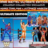 Wwe Mattel Ultimate Edition Exclusive Honky Tonk Man & Ultimate Warrior Elite
