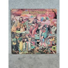 Iron Butterfly Live Vinyl LP Album ATCO SD 33-318 Psychedelic Rock 1970 33 RPM