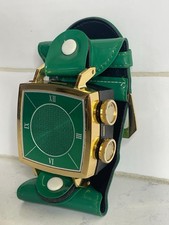 RARE VINTAGE SUPER MICRO RADIO WRIST WATCH SHAPE 7 TRANSISTOR RADIO JAPAN