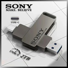 2TB Sony USB Flash Drive High Speed Type C PenDrive 1TB 512GB 256GB Metal Stick product image