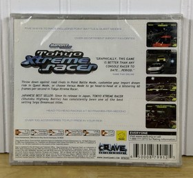 Tokyo Xtreme Racer (Sega Dreamcast, 1999) Brand New Factory Sealed RARE!