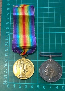 Ww1 Medal Pair