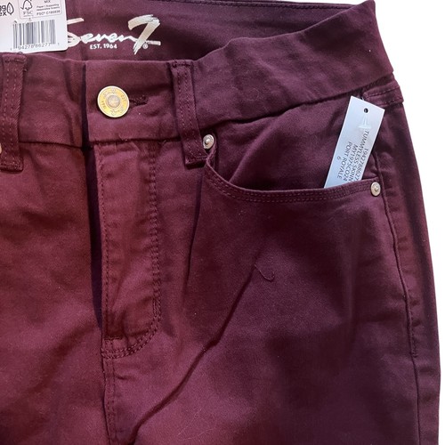 Jeans skinny Seven7 donna taglia 6 pancia meno alta Port Royal Seven 5 tasche - Foto 3 di 20
