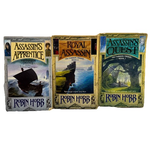 Robin Hobb The Farseer Trilogy Books 1 2 3 Assassin's Apprentice Royal Quest PB