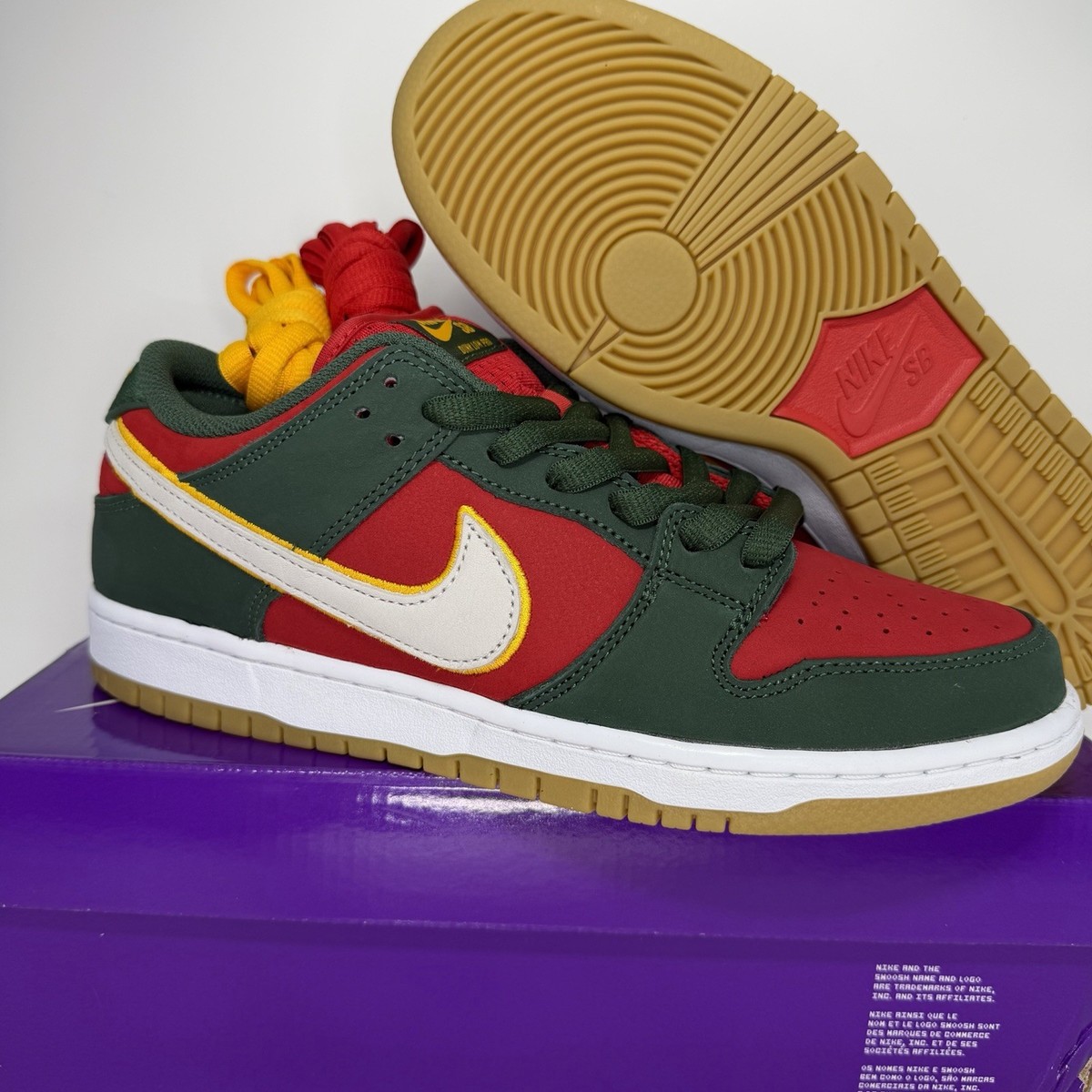 Nike Dunk Premium SB Low Seattle Supersonics Men