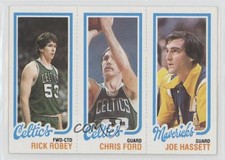 1980-81 Topps Joe Hassett Chris Ford Rick Robey #66-37-40 0f5n