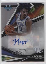 2022-23 Bowman U Best of 2022-23 Refractor Jacob Toppin #BOA-JT Auto qf8