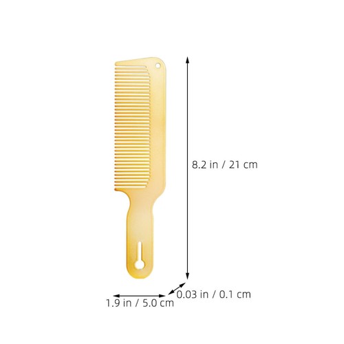 Hair Comb Man Metal Professional Hairdressing Combs for Styling Barber - Bild 10 von 12